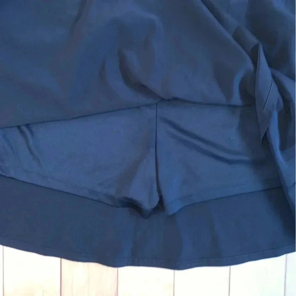 Izod Golf Skort Activewear Womens Size 10 Black Zipper Pockets Stretch Travel - Picture 6 of 8